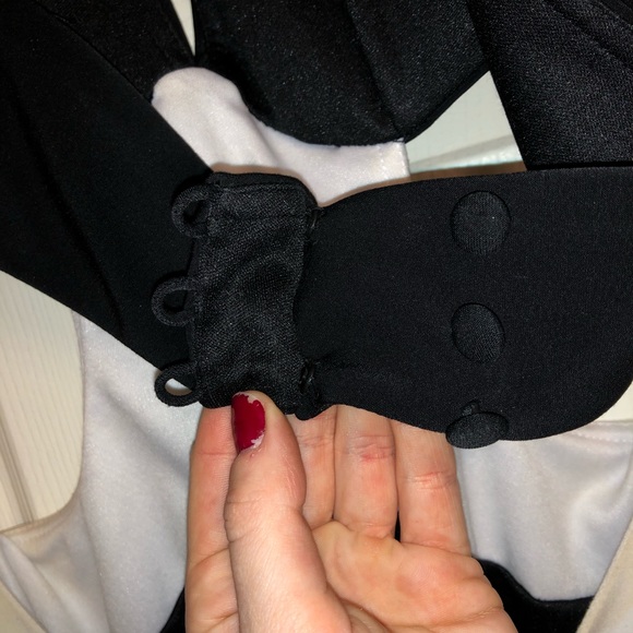 Faviana Tuxedo Prom Dress - Picture 3 of 4